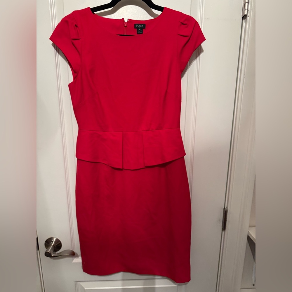 J. Crew peplum dress - 6
